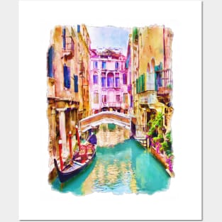 Venice Canal 2 Posters and Art